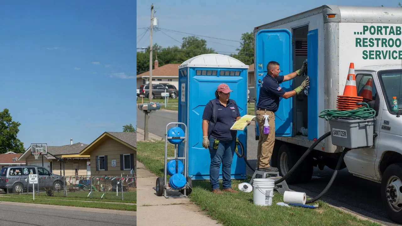 Portable Toilet Rental in Andover, OH near me
